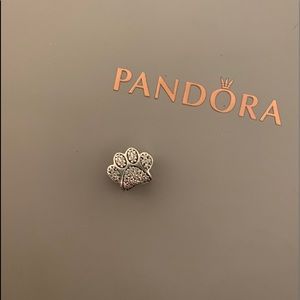 Pandora Paw Print Charm